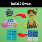 LEGO® Minifigures 100-Piece Puzzle Set 6-Pack
