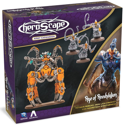 Renegade Game Studios Heroscape Army Expansion: Iron Lich & Wraithriders