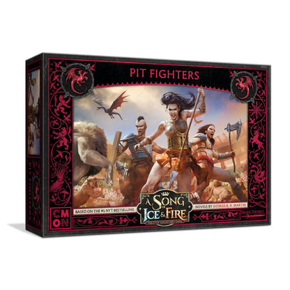 A Song of Ice and Fire Tabletop Miniatures Game Pit Fighters Unit Box - Add Fearless Warriors to Your Battles! Strategy Game for Adults, Ages 14+, 2+