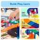 PicassoTiles 30 PCS Magnetic Race Track Toy Set STEM Educational Building