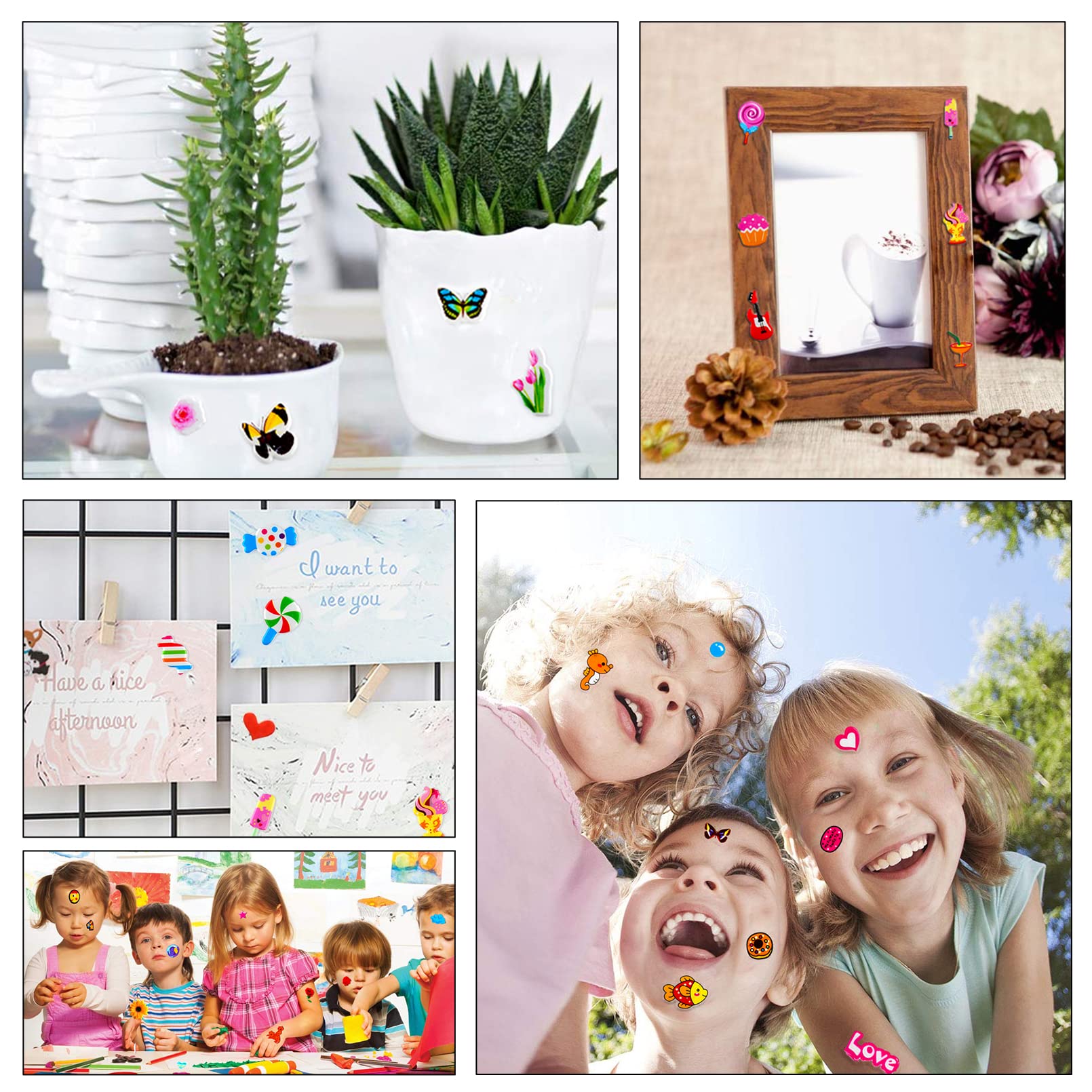 Habett 3D Stickers for Kids & Toddlers, 920+ 3D Puffy Stickers 36 Different Sheets Including Animals, Letters, Numbers, Dinosaurs, Cars and More