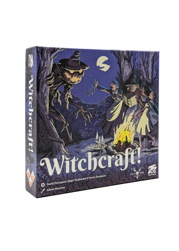 25th Century Games Witchcraft | Fast-Paced Solo Card-Driven Strategy of Witches Monsters Hidden Magic Jury Trials and Dark Village Missions | for 1