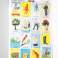 Don Clemente Mexican Jumbo Loteria Set, Deck of Cards Fun and Educational, 10 Large Boards