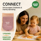 Veggie Baby Edible Finger Paint for Babies - Non Toxic Baby Safe Paint Powder, 5 Pouches, Vegan Vegetable Colors, Easy Clean, Made in USA, Creative