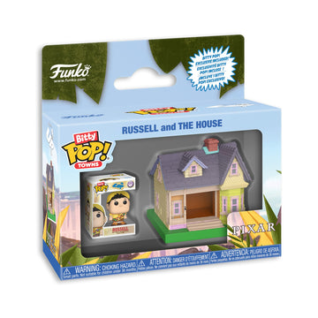 Funko Bitty Pop! Town: UP - Russell and The House - Collectable Vinyl Figure - Gift Idea - Official Merchandise - Toys for Kids & Adults - Disney Fans
