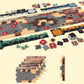 Restoration Games Thunder Road Vendetta - Racing and Strategy Board Game for Adults - Post-Apocalyptic Demolition Derby Racing Game - 2-4 Players