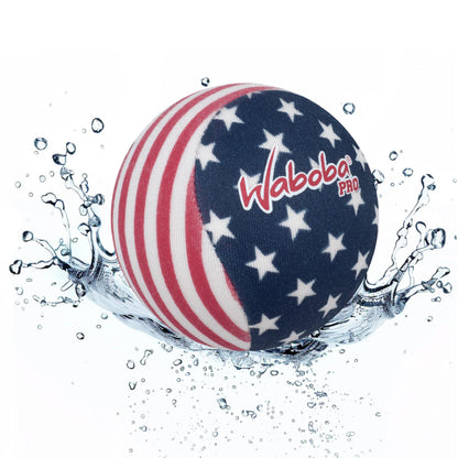 Waboba Original Water Skipping Ball Toy, Stars & Stripes