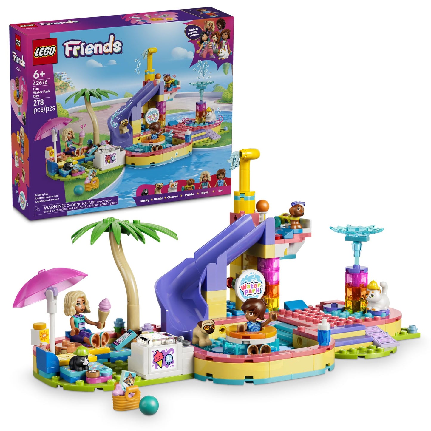LEGO Friends Fun Water Park Day 42676