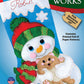 Design Works Crafts Stocking Kit Hugs For Kitty