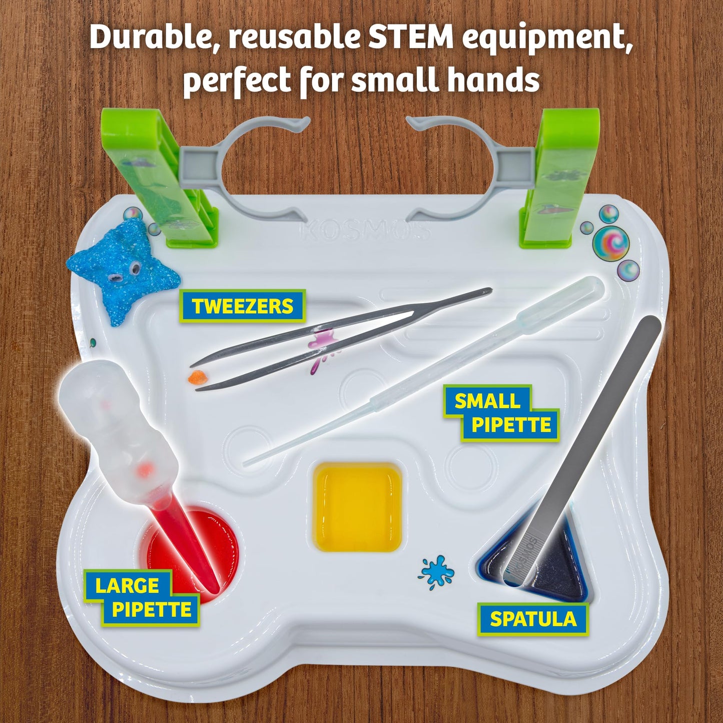 Thames & Kosmos Kids First Science Kit | STEM Learning, Intro to Chemistry for Ages 5+ | Safe & Educational Lab Setup with 20+ Durable Tools, 12