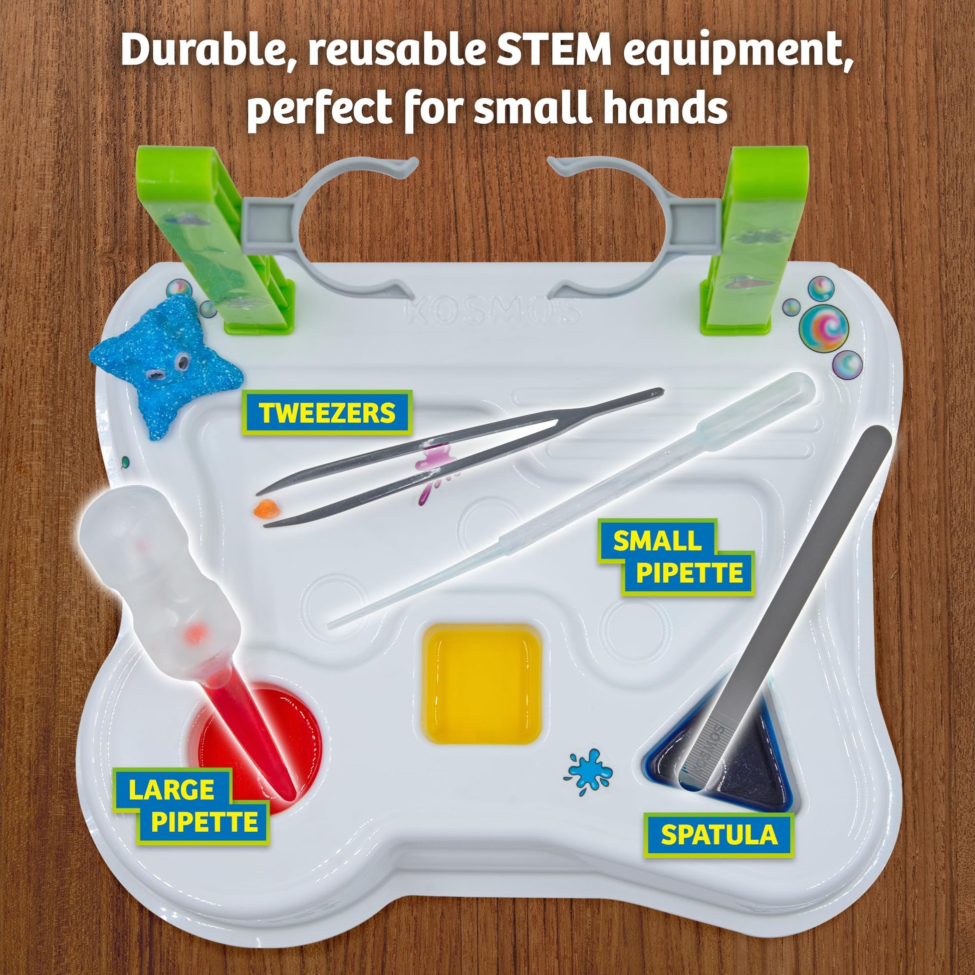 Thames & Kosmos Kids First Science Kit | STEM Learning, Intro to Chemistry for Ages 5+ | Safe & Educational Lab Setup with 20+ Durable Tools, 12