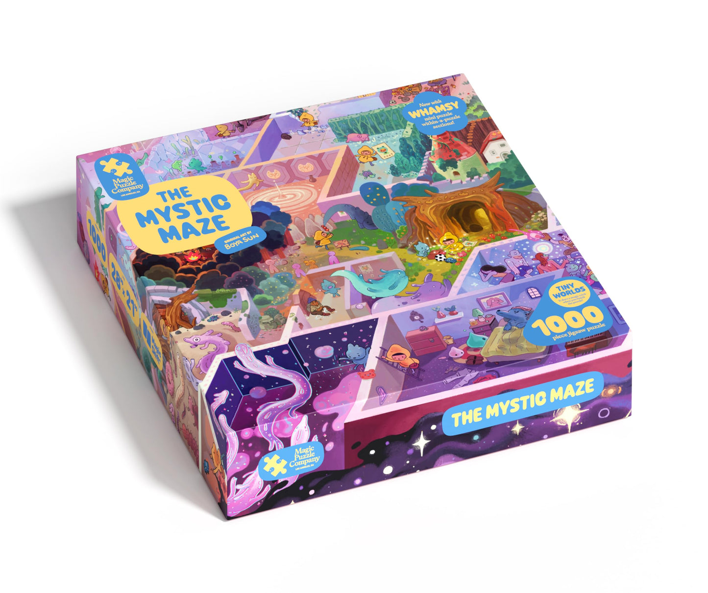 Magic Puzzle Company Series 1 Bundle • 3-Pack of 1000-Piece Jigsaw Puzzles