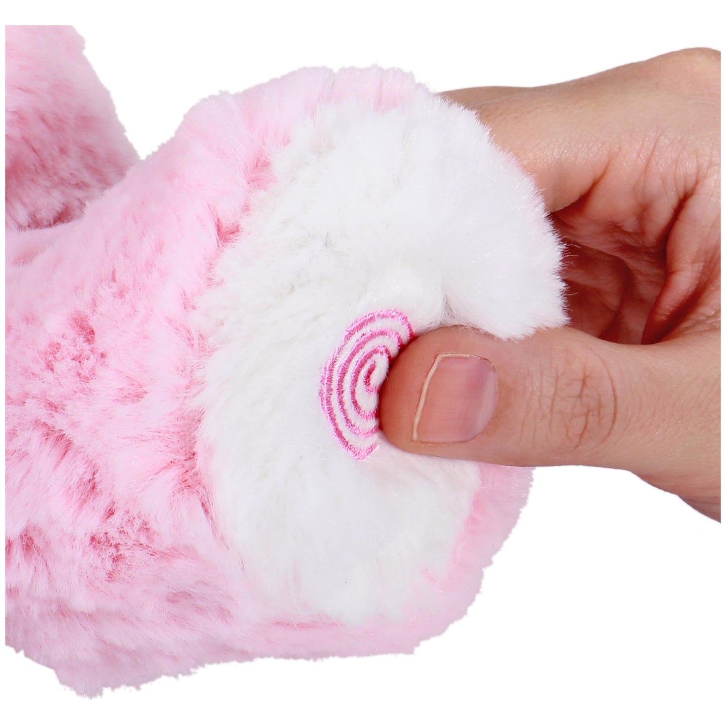 GUND Peek-a-Boo Furry Friends Animated Peek-a-Boo Puppy Plush, Pink, 10"