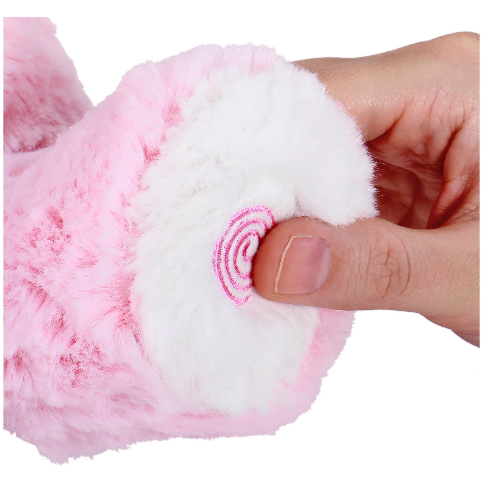 GUND Peek-a-Boo Furry Friends Animated Peek-a-Boo Puppy Plush, Pink, 10"