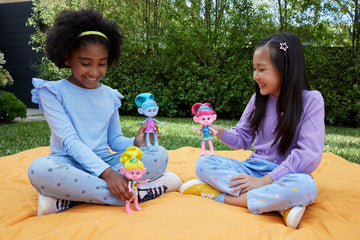 Mattel DreamWorks Trolls Band Together Trendsettin’ Fashion Dolls, Chenille with Vibrant Hair & Accessory, Toys Inspired by the Movie