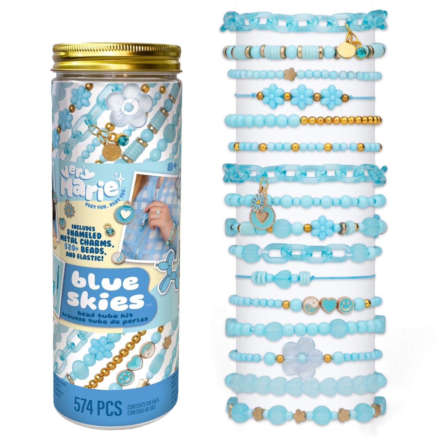Very Marie - Blue Skies Bead Tube