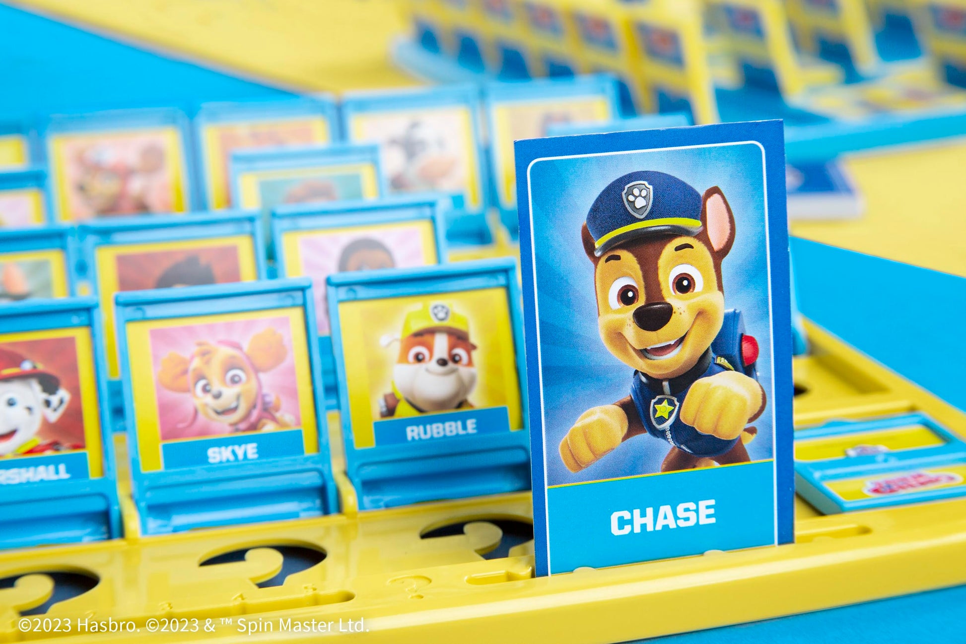 Guess Who? PAW Patrol Board Game, Featuring Chase, Rocky, Skye, and More, Officially Licensed Nickelodeon PAW Patrol Game, Family-Friendly Children's