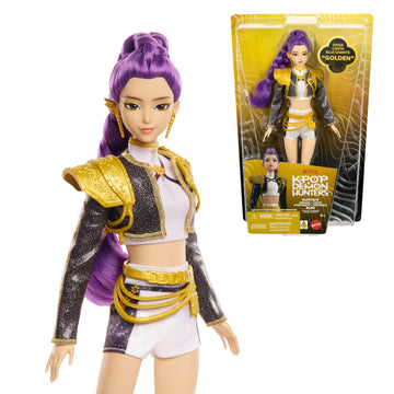 Mattel Kpop Demon Hunters HUNTR/X Rumi “Golden” Singing Doll