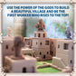 Santorini: Second Edition Board Game - 2-4 Player Greek Strategy Game with 3D Towers & God Powers
