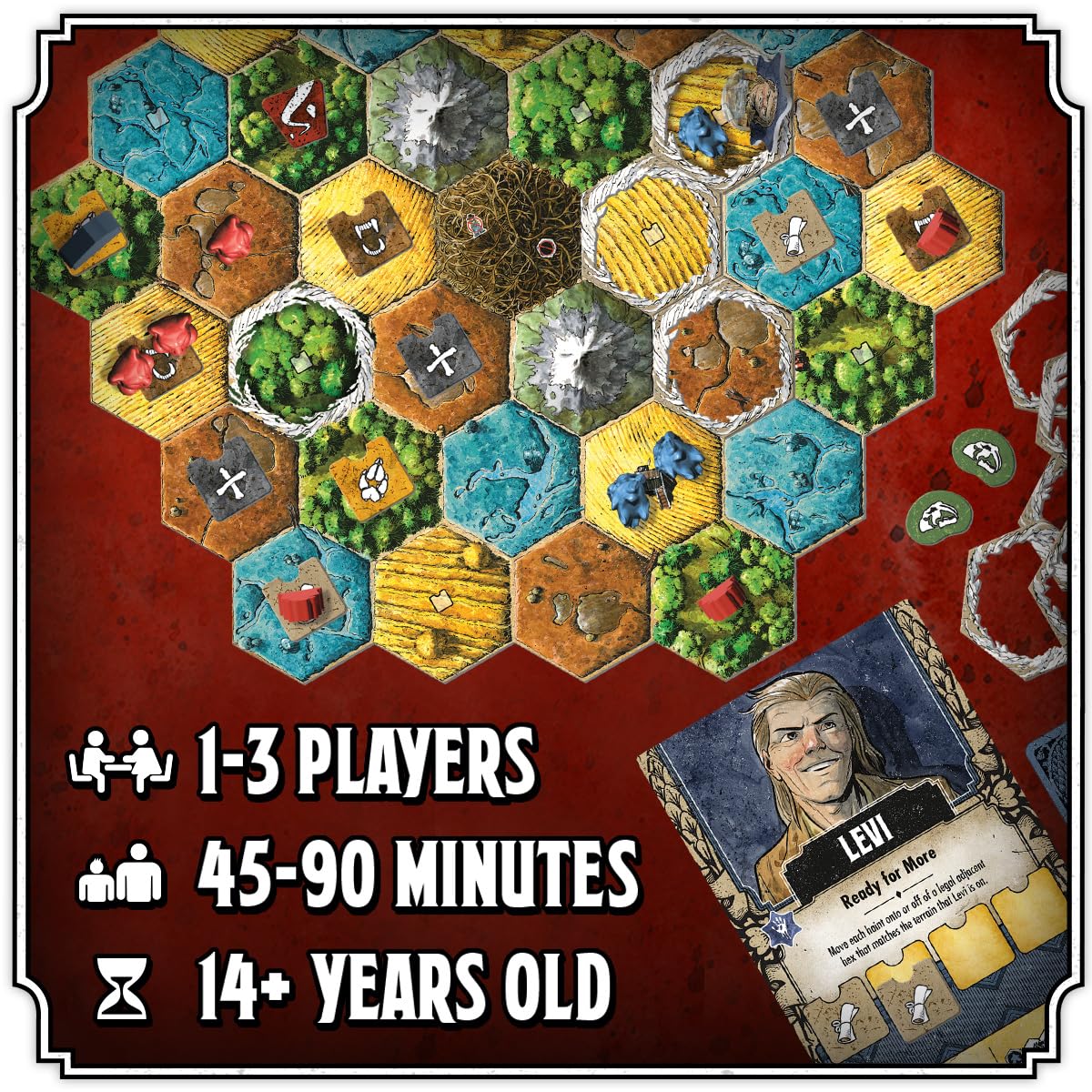 Harrow County: The Game of Gothic Conflict | Asymmetric Horror Strategy Board Game | 1-3 Players (Solo Mode Included) | Ages 14+ | Spooky Halloween
