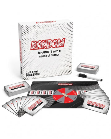 Random Word Board Games for Adults - Fun Family Spinner Party Group Game