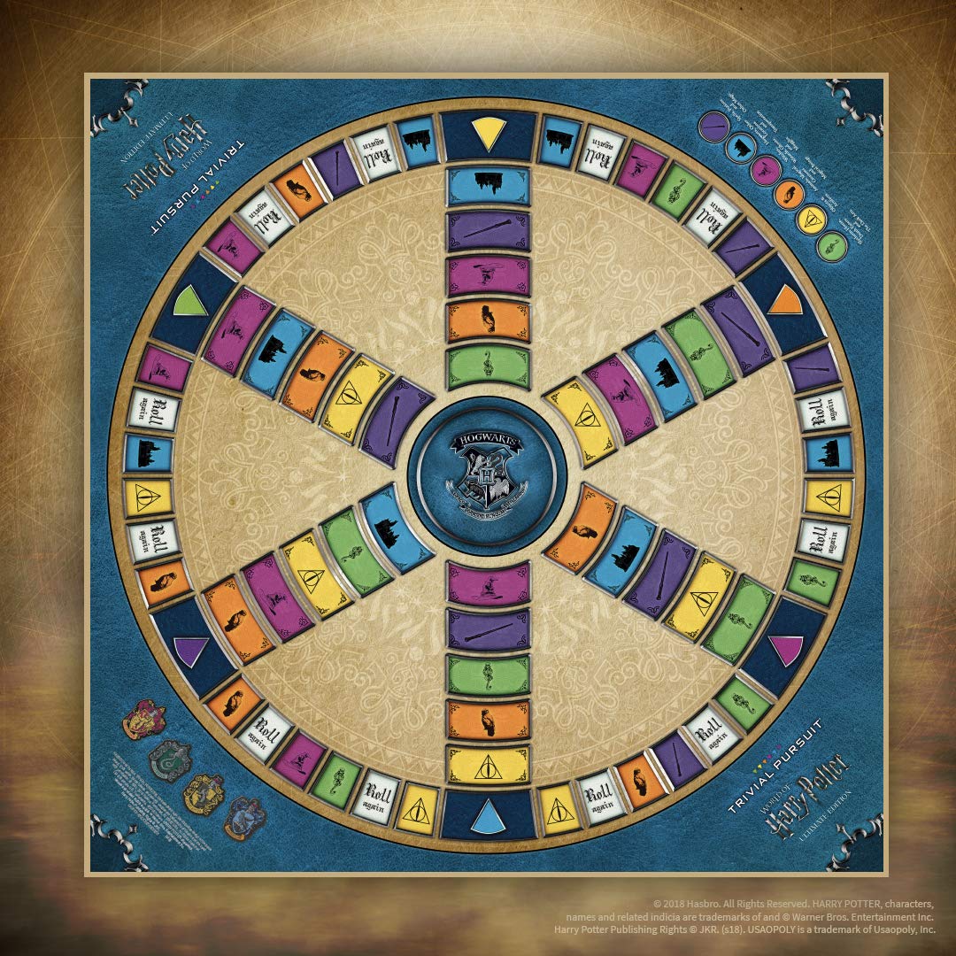 USAOPOLY World of Harry Potter Ultimate Edition Trivial Pursuit Board Game