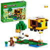 LEGO Minecraft The Bee Cottage Building Set - Construction Toy with Buildable House, Farm, Baby Zombie, and Animal Figures, Game Inspired Birthday