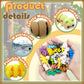30Pcs Mini Animals Figures Set, 3D Printed Small Animal Flexible Fidget Toy, 3D Printed Cute Animal Home, Office, Executive Desk for Christmas