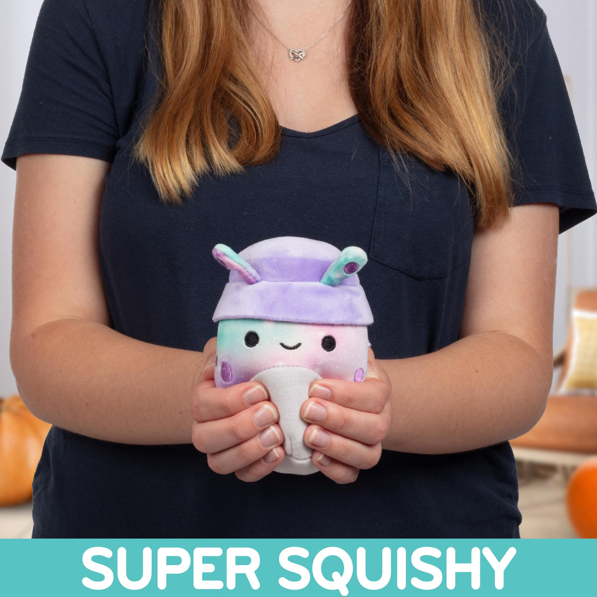 Squishmallows Original 5-Inch Daxxon The Purple Alien - Official Jazwares Plush - Collectible Soft & Squishy Mini Stuffed Animal Toy - Add to Your