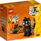 LEGO Halloween Cat & Mouse 40570 Building Kit, Whimsical Halloween Dtecor with Adorable Cat, Mouse, and Pumpkin Toys, Halloween Toy