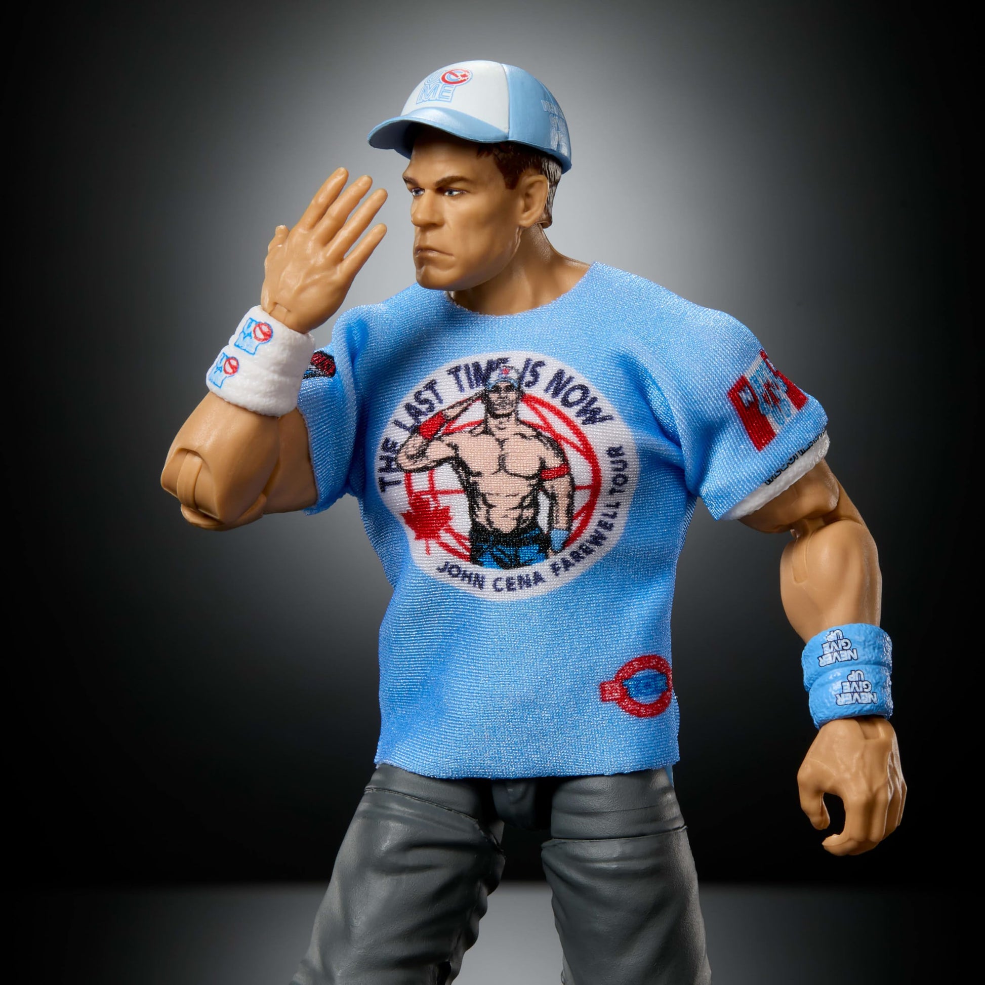 Mattel WWE Ultimate Edition Action Figure & Accessories Set, John Cena 6-inch Collectible with Swappable Heads & Hands, 30 Articulation Points