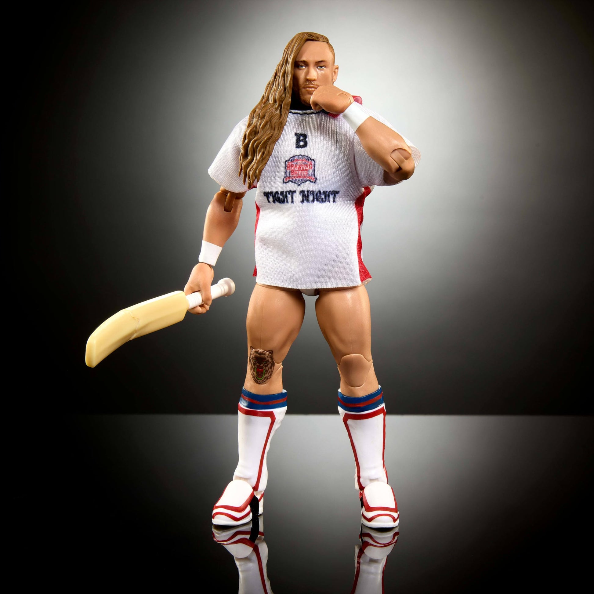 Mattel WWE Elite Action Figure & Accessories, Series #110 Butch 6-inch Collectible with 25 Articulation Points & Swappable Hands