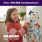 Cryptid Construction Kit Magnets - Build a Monster Set with 309,000+ Combos, Magnetic Book & Speech Bubbles - Funny Fridge Magnets for Kids & Adults