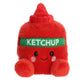 Aurora® Adorable Palm Pals™ Tommy Ketchup™ Stuffed Animal - Fun Collectible Plush for Kids and Adult Collectors - Perfect for Decorating Rooms