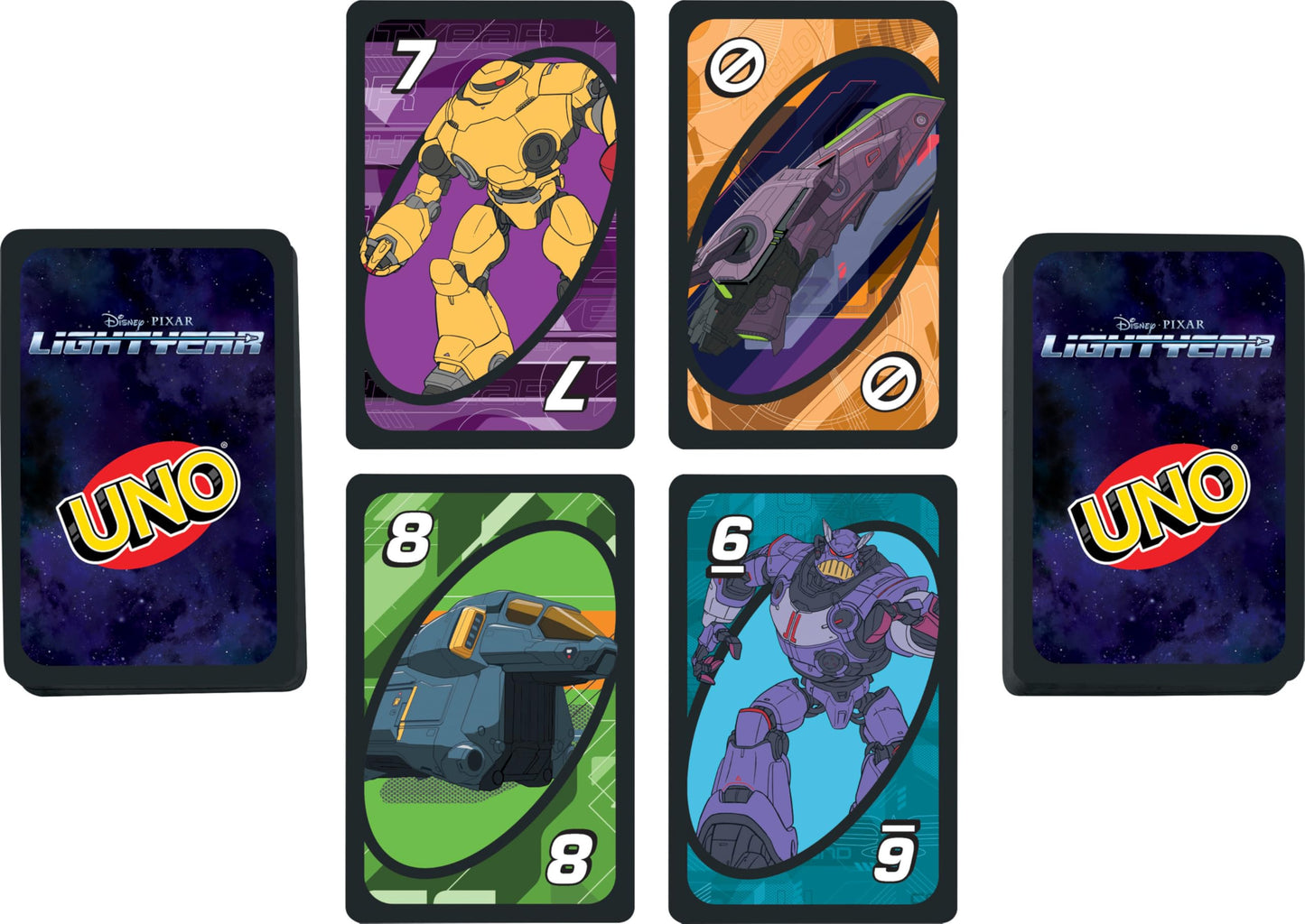 Mildhug Mattel Games, Disney Card Game with Movie-Themed Space Ranger Deck and Special Rule, 7 Years and up [Esclusivo Amazon]