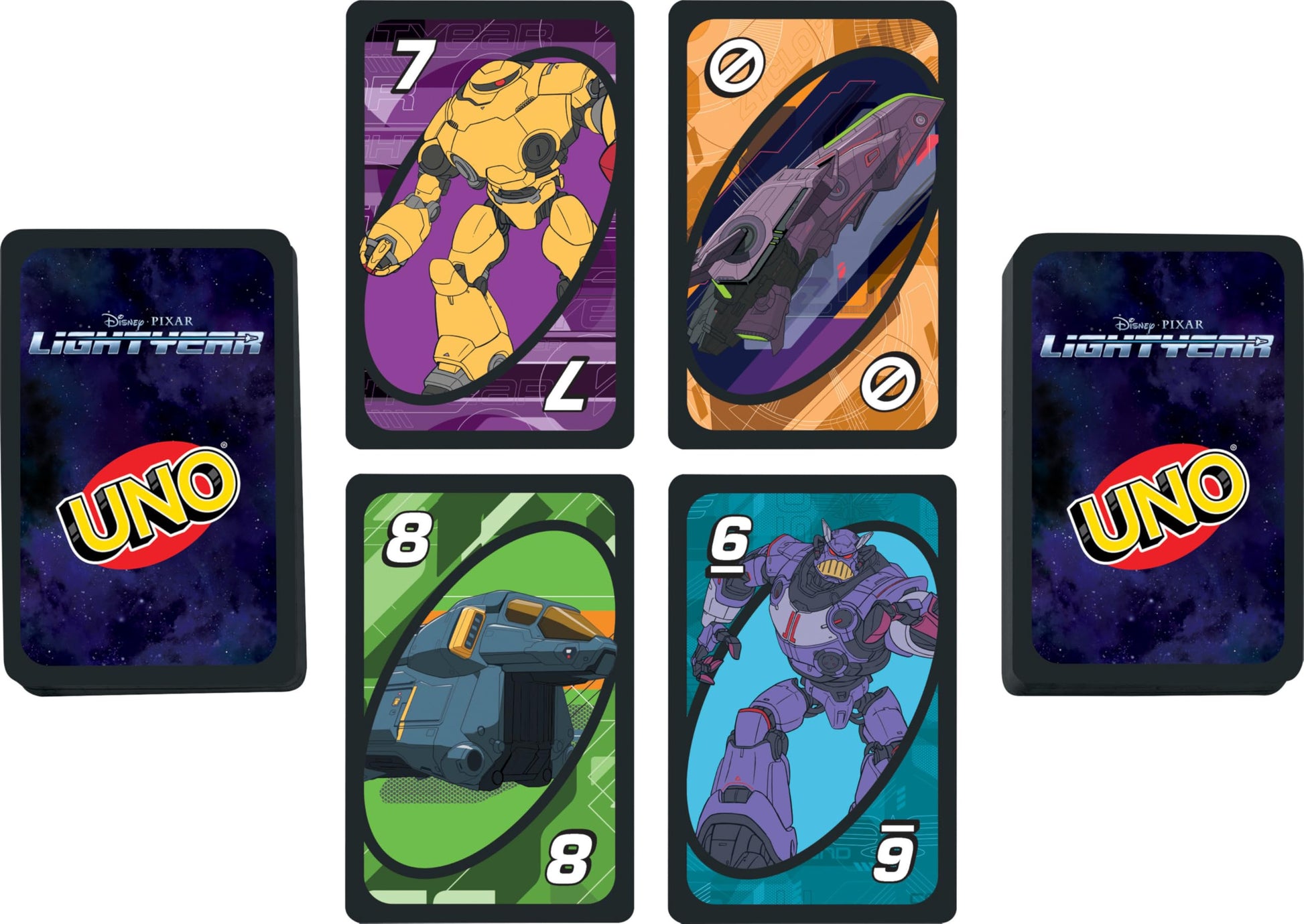 Mildhug Mattel Games, Disney Card Game with Movie-Themed Space Ranger Deck and Special Rule, 7 Years and up [Esclusivo Amazon]
