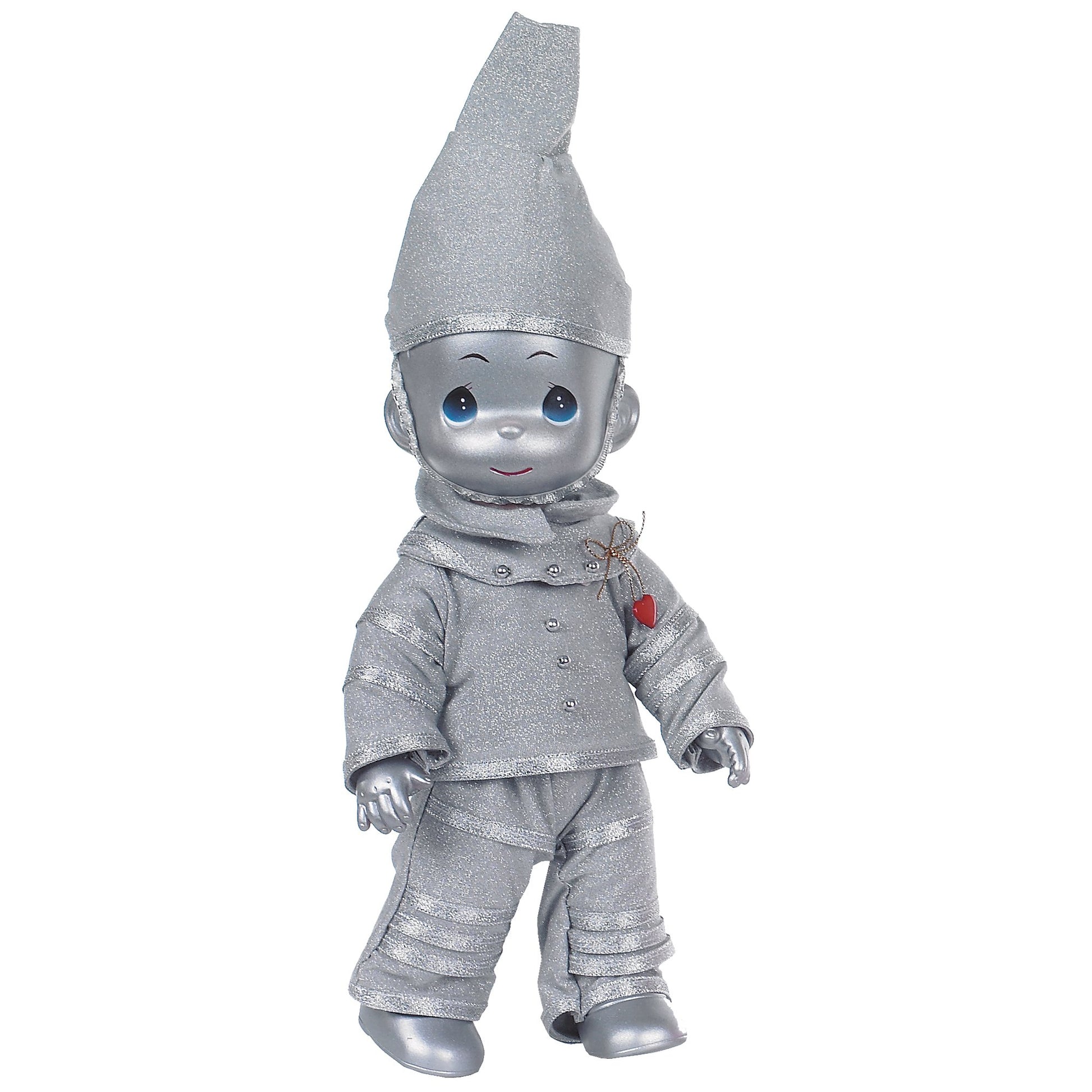 The Doll Maker Precious Moments Dolls, Linda Rick, Tin Man, Heart of Silver, Wizard of Oz, 12 inch Doll