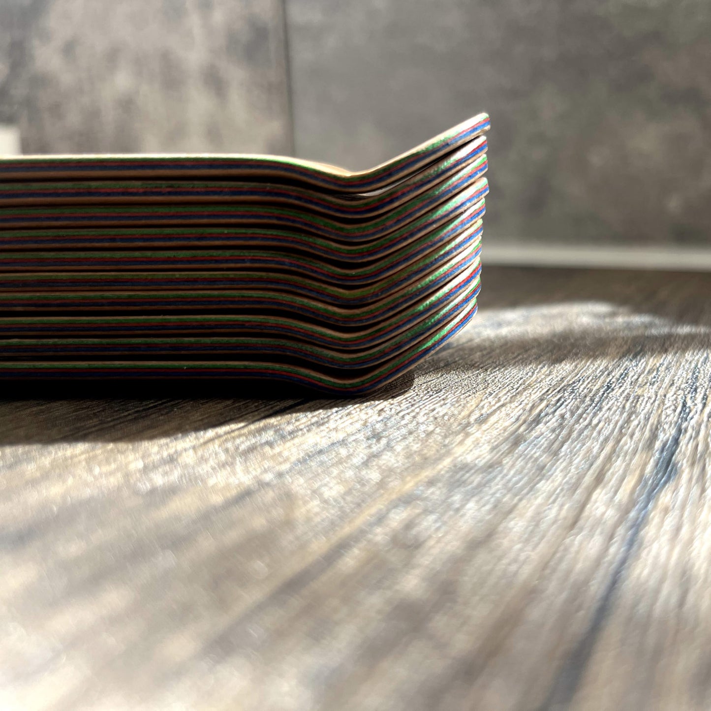 NOAHWOOD 2025 16G Fingerboard Deck (5-Layer Colour Maple Wooden Pro Deep Concave 35 x 97mm Handmade Deck) Brown