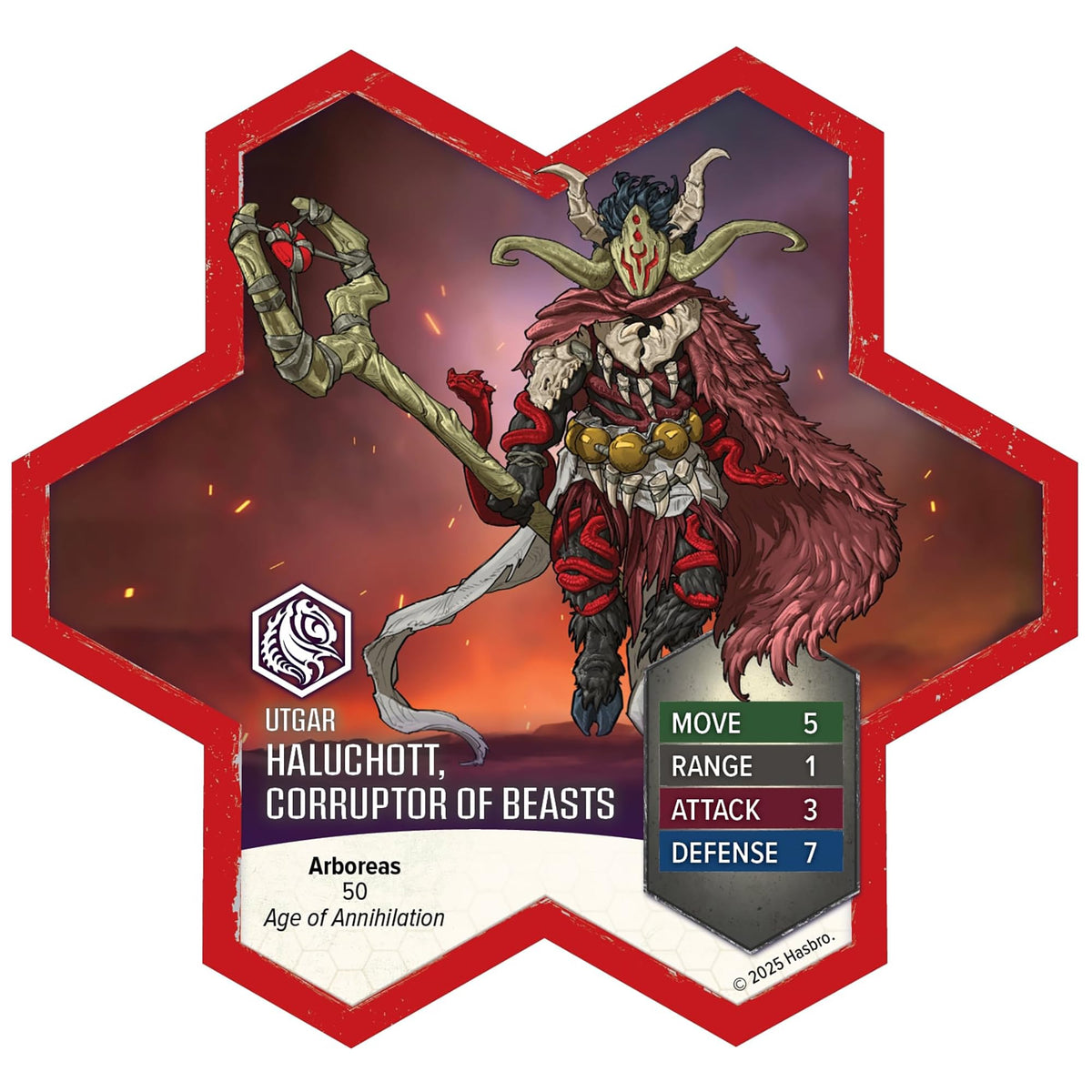 Renegade Game Studios Heroscape Heroes of Aboreas 5 Unique Figures