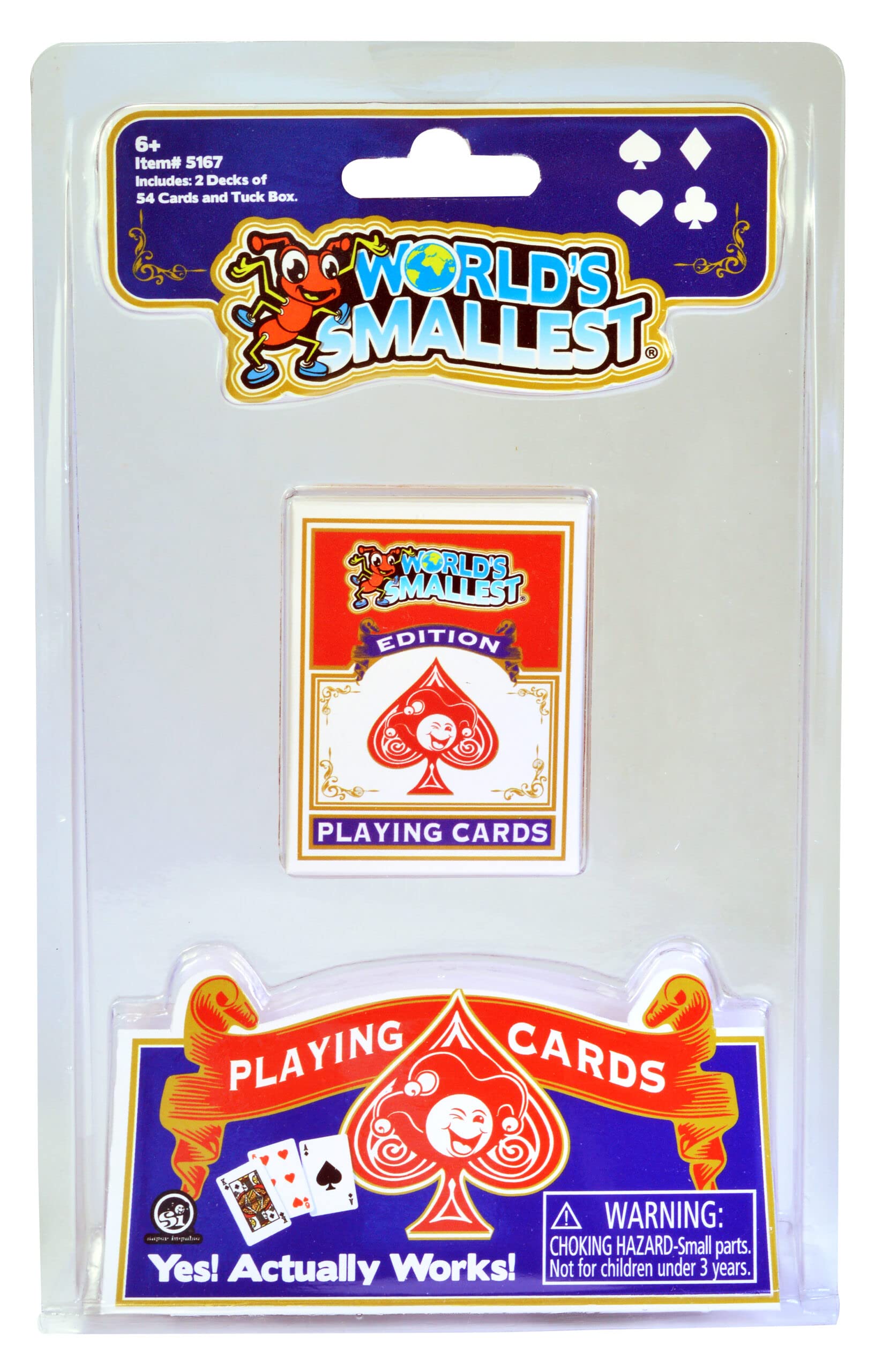 World's Smallest Playing Cards