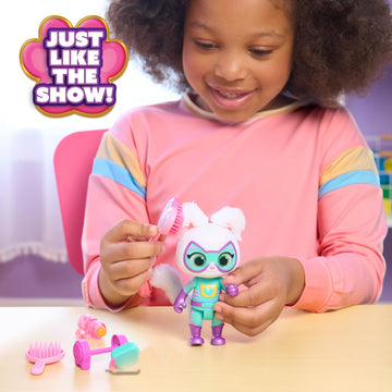 Disney Jr. SuperKitties Su-Purr Wild Ready Furr Action Bitsy Figure