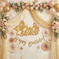 Mis Quince Sign Quinceanera Decorations,15th Birthday Quinceanera Party Decor,White Quince Decorations for Girl Birthday Wall Photo Booth Decor