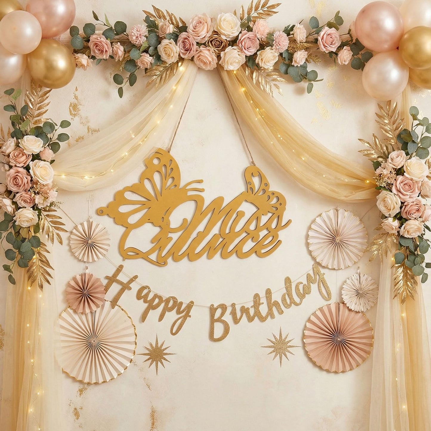 Mis Quince Sign Quinceanera Decorations,15th Birthday Quinceanera Party Decor,White Quince Decorations for Girl Birthday Wall Photo Booth Decor