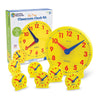Learning Resources Classroom Clock Kit - Preschool Must Have, Teaching Time Activity , About Flash Time Cards, Montessori Toys, Math Manipulatives