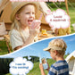 Video Walkie Talkies for Kids 2 Pack, Ready-to-Play Rechargeable Kids Walkie Talkies with 2.0" Screen, No WiFi/SIM/App, Up to 1150 Ft, Voice Changer