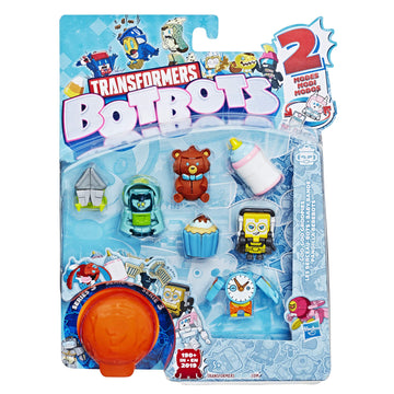 Transformers Toys Botbots Series 3 Goo-Goo Groopies 8 Pack - Mystery 2-in-1 Collectible Figures! Kids Ages 5 & Up (Styles & Colors May Vary) by Hasbro