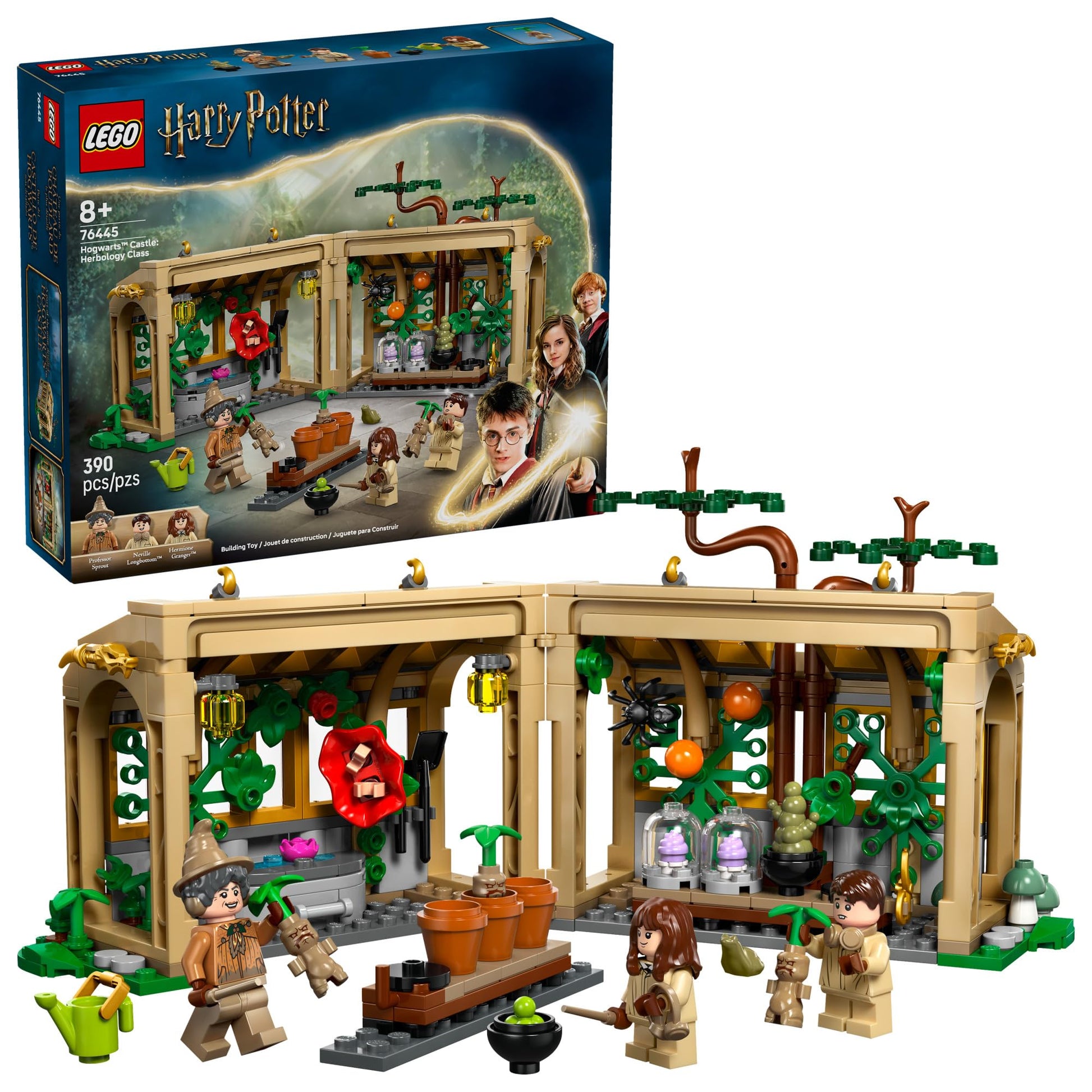 LEGO Harry Potter Hogwarts Castle: Herbology Class Kids Toy - Building and Learning Toy for Pretend Play - Harry Potter Collectible for Boys