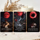 MISS FIRE Blood Moon Oracle Cards: 55-Card Deck for Rituals & Divination | Harness Lunar Eclipse Energy for Shadow Work, Powerful Magic & Profound