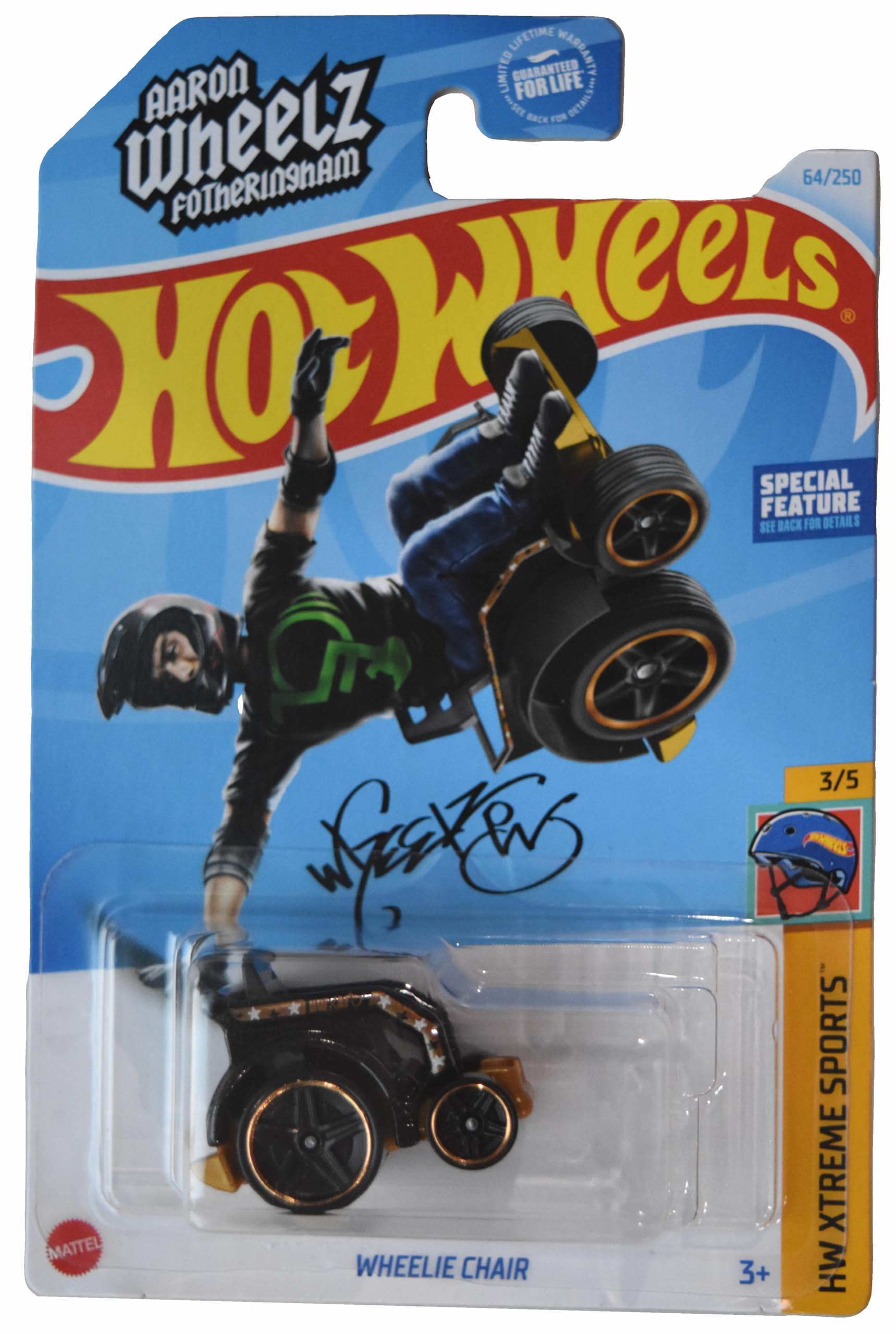 Hot Wheels Wheelie Chair, Xtreme Sports 3/5 [Black] 64/250