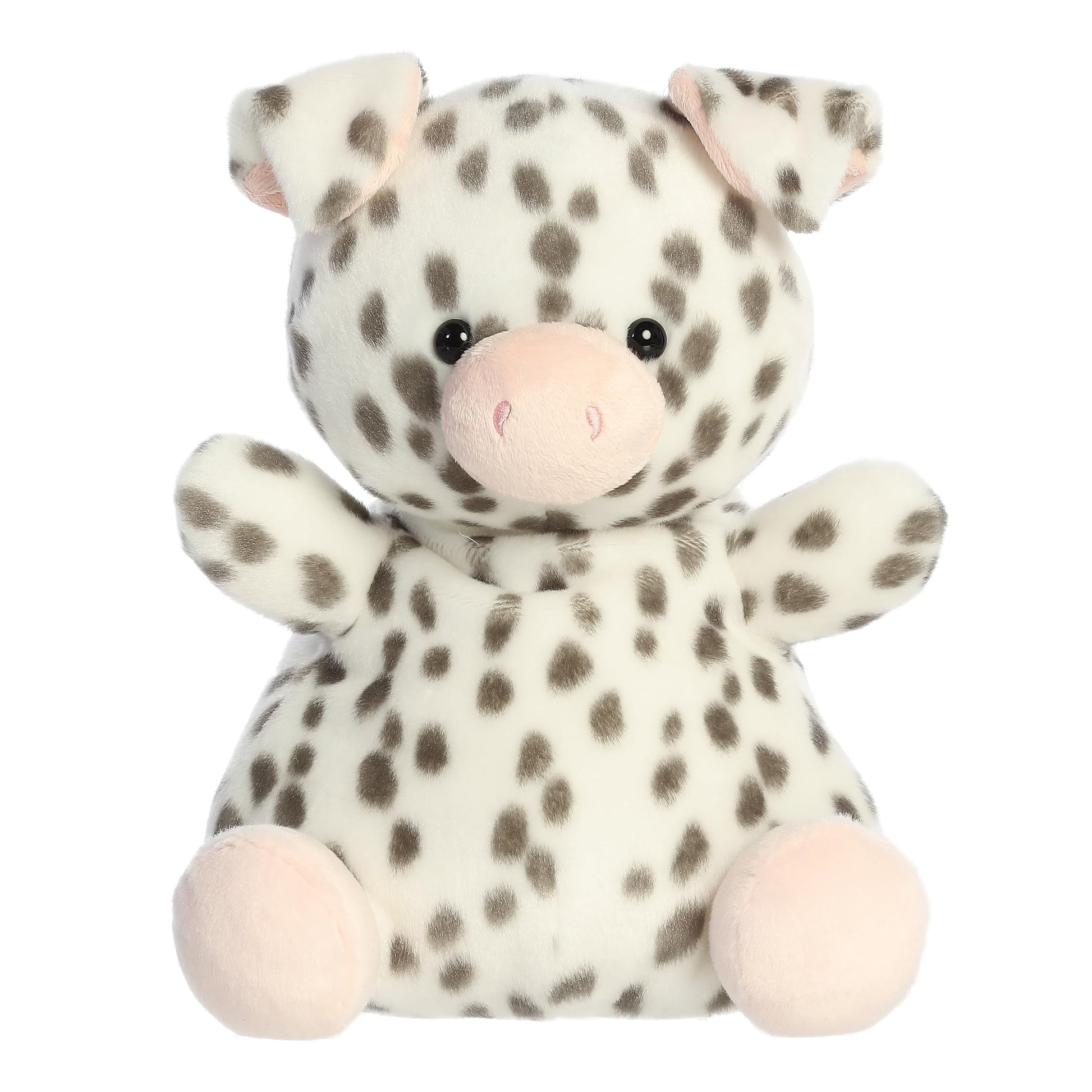 Aurora® Adorable Palm Pals™ Party Sized Piggles Spotted Piglet™ Stuffed Animal - Fun Collectible Plush for Kids and Adult Collectors - Perfect